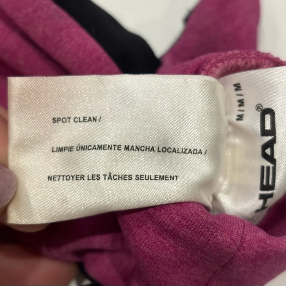Head kids pink touchscreen gloves size M